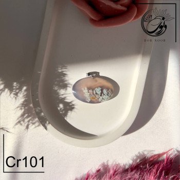 مدال عقیق شجر کد Cr101