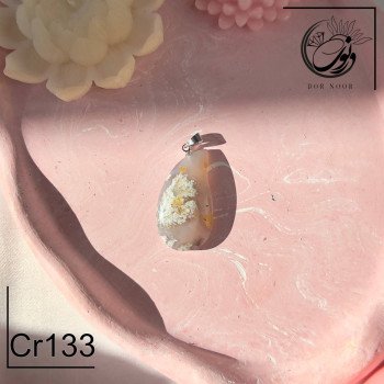 مدال عقیق شجر کد Cr133