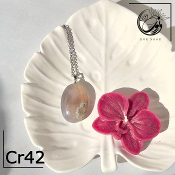 مدال عقیق شجر بهاره کد Cr42