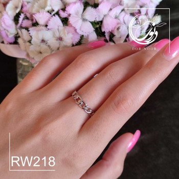 انگشتر نقره زنانه  کد Rw218