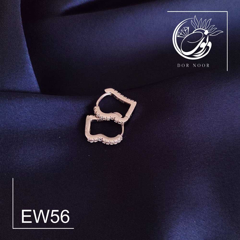 گوشواره نقره کد EW5۶