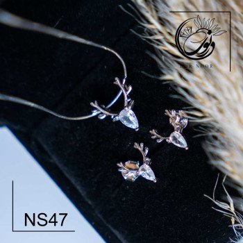 نیم ست نگین اتمی کد محصول Ns47