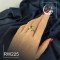 انگشتر نقره زنانه باسنگ زبرجد کد Rw225