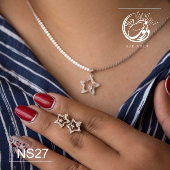 نیم ست نگین اتمی کد محصول Ns27