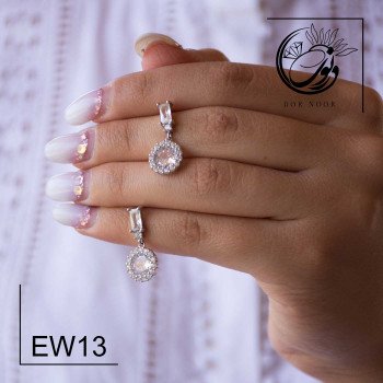 گوشواره نقره کد EW13