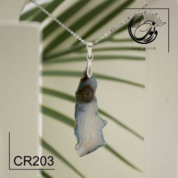 مدال کریستال عقیق کد CR203