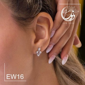 گوشواره نقره کد EW16