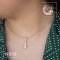 نیم ست با سنگ سیترین کد محصول Ns16