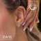 گوشواره نقره کد EW16