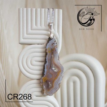 مدال کریستال عقیق cr268