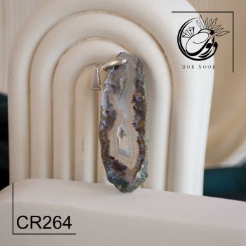 مدال کریستال عقیق cr264