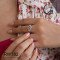 انگشتر نقره زنانه باسنگ گارنت rw182