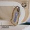 مدال کریستال عقیق کد Cr262