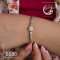 سرويس نقره زنانه با سنگ گارنت کد ss50
