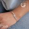 سرويس نقره زنانه با سنگ گارنت کد ss49