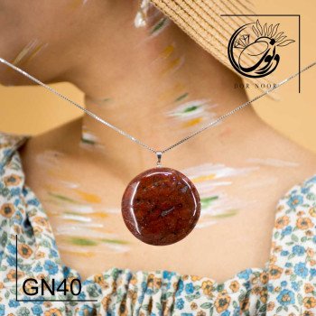 مدال عقیق شجر کد gn40