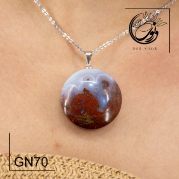 مدال عقیق شجر کد gn70