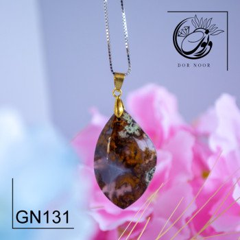 مدال عقیق شجر کد  gn131