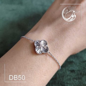دستبند نقره مدل ونکلیف کد DB50