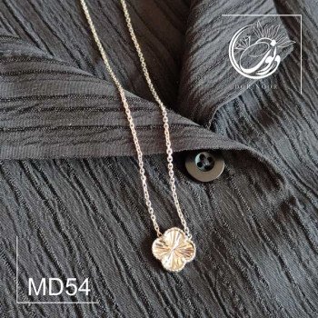 مدال نقره همراه با زنجیر متصل مدل ونکلیف کد MD54