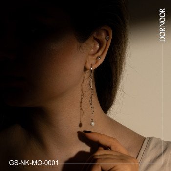 گوشواره نقره با مروارید